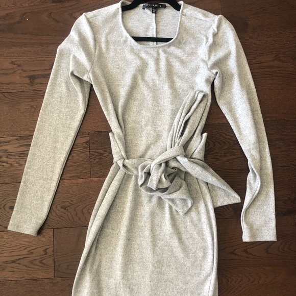 Dynamite Knit Tie Dress - Picture 2 of 3